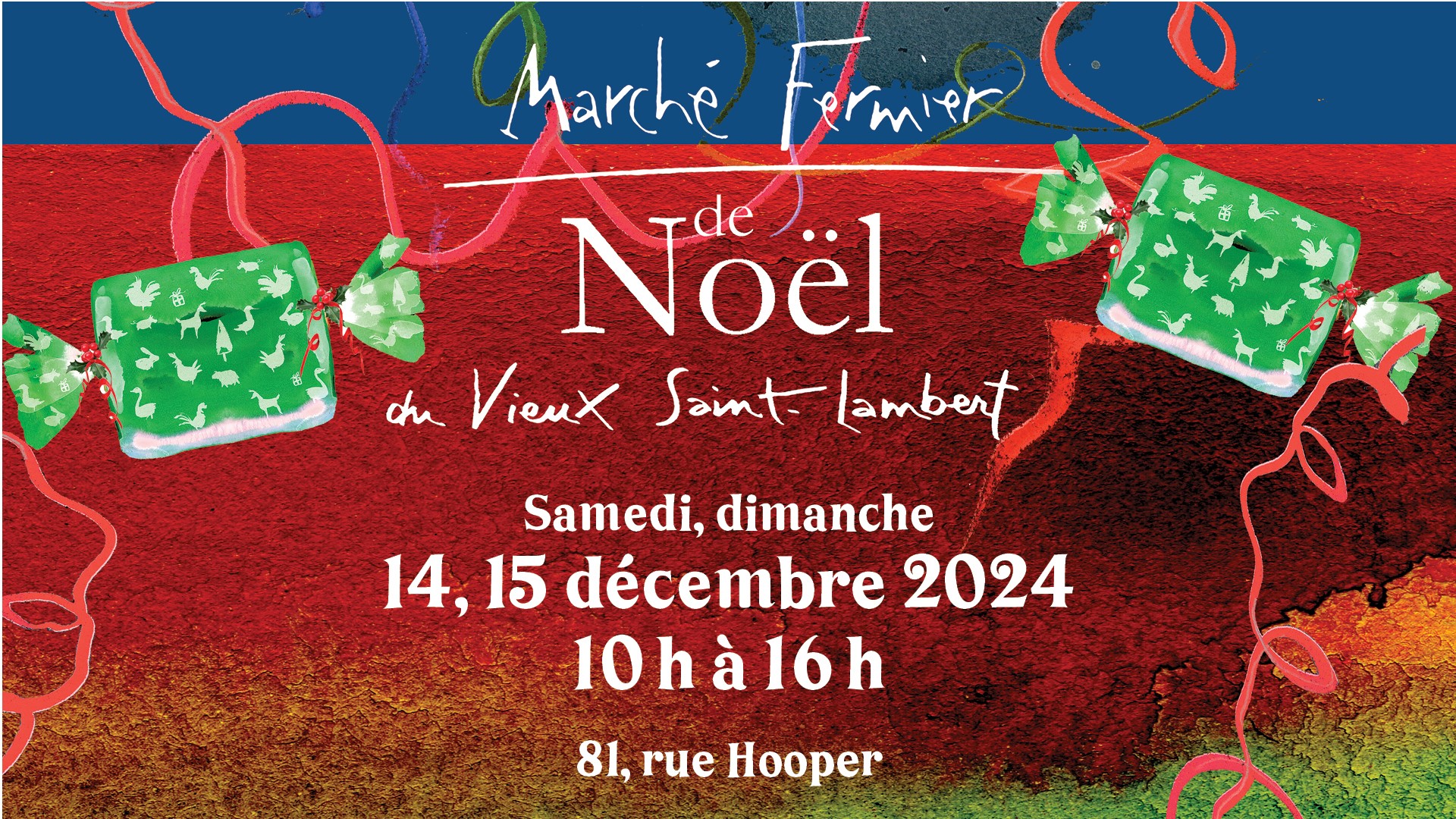 Publicité Marché de Noël